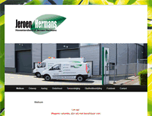 Tablet Screenshot of jeroen-hermans.nl